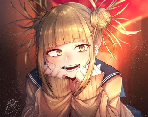 creepy smile blonde school girl - Boku no Hero Academia Wallpaper ...