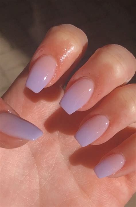 purple ombre nails | Lilac nails, Purple acrylic nails, Acrylic nails ...