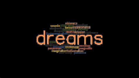 DREAMS: Synonyms and Related Words. What is Another Word for DREAMS ...