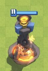 Why is the top of inferno tower in clash royale looks so different from ...