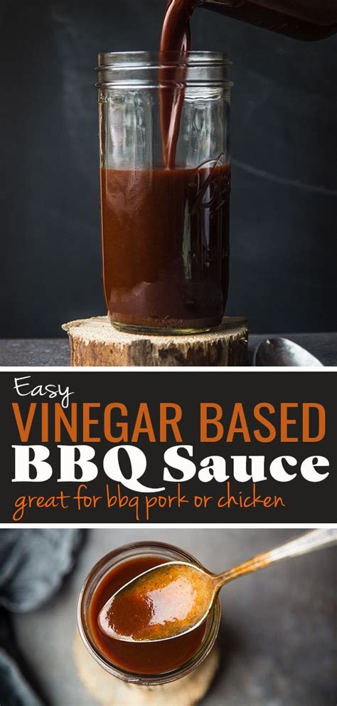 Vinegar Based BBQ Sauce Recipe (Carolina Style) | Recipe | Vinegar ...