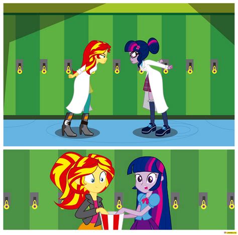 Sunset Shimmer vs Twilight Sparkle by CoNiKiBlaSu-fan on DeviantArt