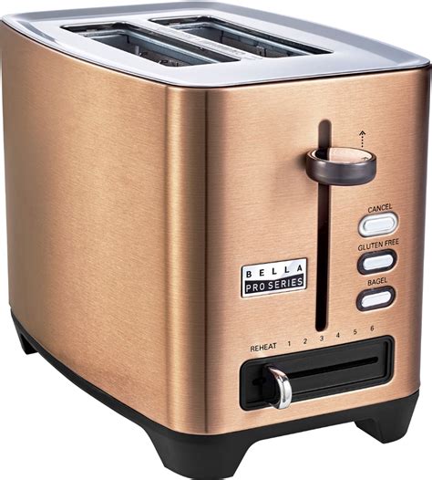 Customer Reviews: Bella Pro Series 2-Slice Extra-Wide-Slot Toaster ...