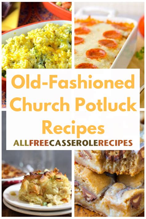 25 Old-Fashioned Church Potluck Recipes | AllFreeCasseroleRecipes.com