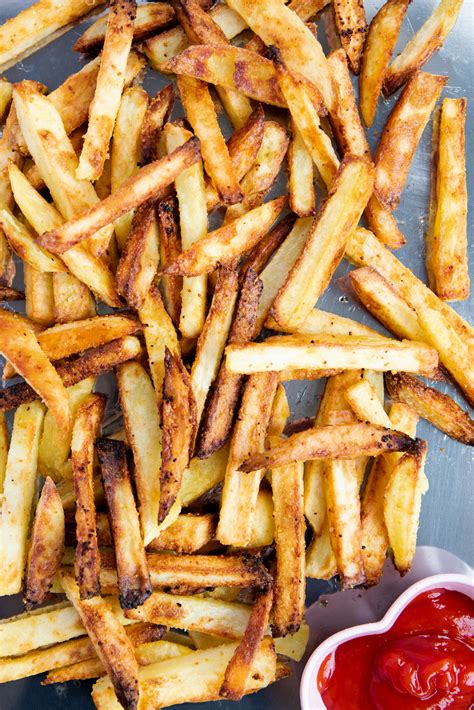 Crispy Oven Baked French Fries - Spoonful of Kindness