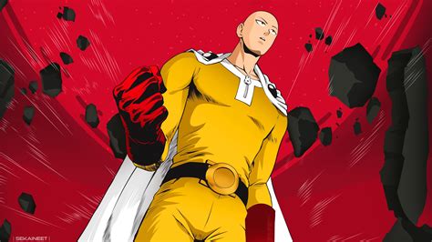 3840x2160 Resolution Saitama In One Punch Man 4K Wallpaper - Wallpapers Den