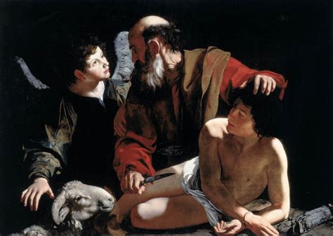 Sacrifice of Isaac by CARAVAGGIO