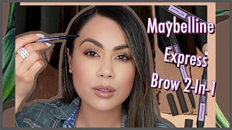 Maybelline Express Brow 2 In 1 Pencil and Powder Review - YouTube