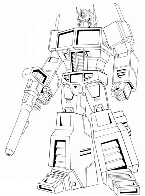 Optimus Prime Coloring Pages PDf To Print - Coloringfolder.com ...