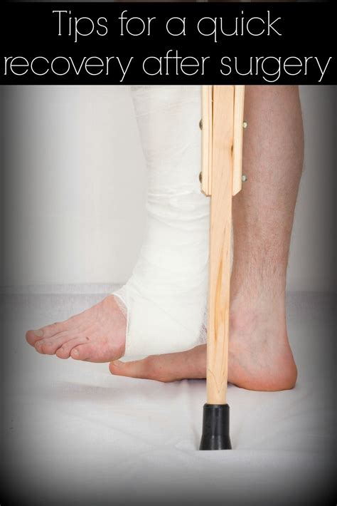 Taking proper steps after having a foot or ankle surgery done is ...