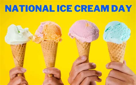 2024 National Ice Cream Day: Date & Deals