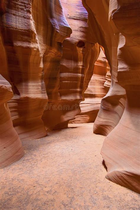 Antelope Canyon on a Sunset Stock Photo - Image of canyon, bright: 64605666