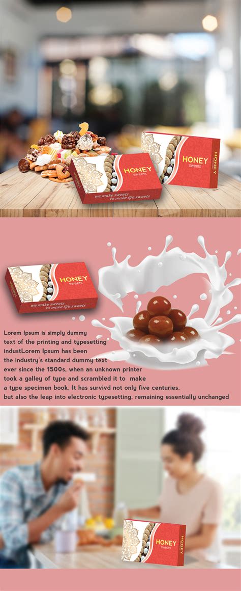 Sweet box design on Behance