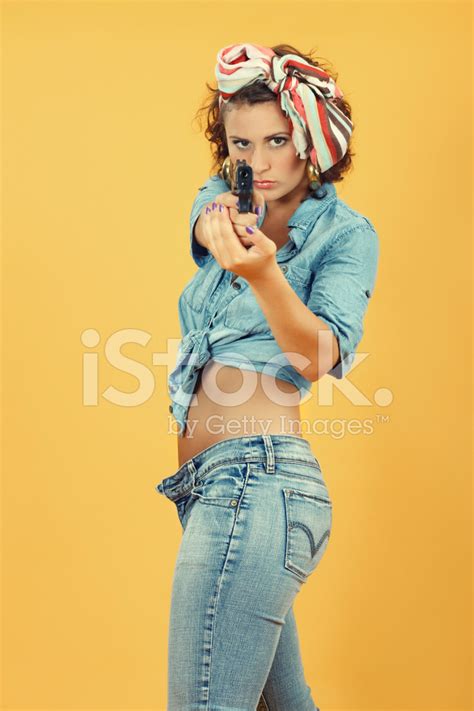 Pointing Gun Stock Photo | Royalty-Free | FreeImages