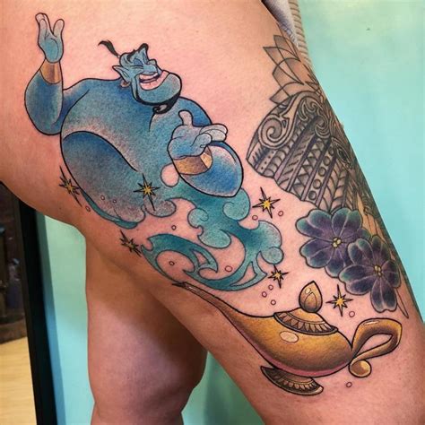 Shining, Shimmering, Splendid ‘Aladdin’ Tattoos – The Tattooed Archivist