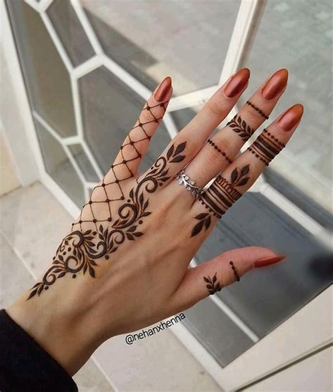 20 beautiful henna designs for your hands – Artofit