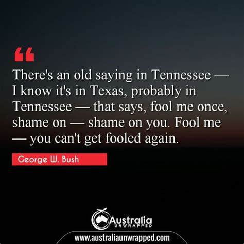 Meaningful & Inspirational Quotes by George W. Bush