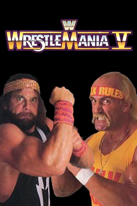 WWE WrestleMania V (1989) - Posters — The Movie Database (TMDB)