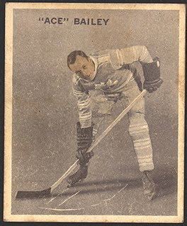 Vintage Leafs: Ace Bailey Hockey Card