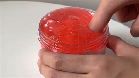 Red Luster Slime#87 | Relaxing Slime Videos | Asmr Slime | Satisfying ...