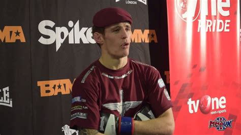 BAMMA 23 Post Fight interview with Cameron Else - YouTube