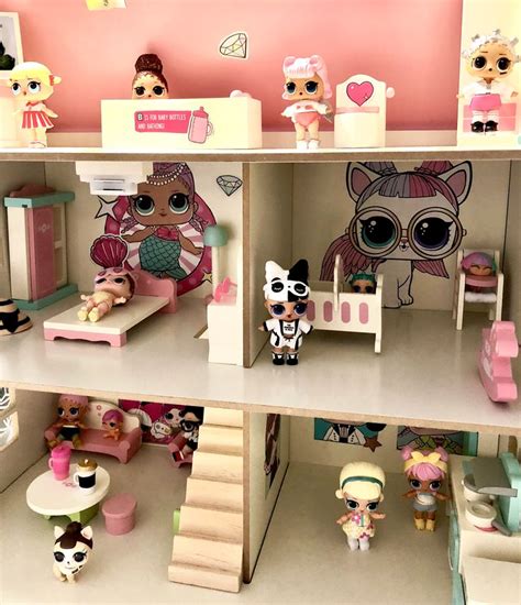 Lol surprise doll house | Lol dolls, Dollhouse projects, Doll house