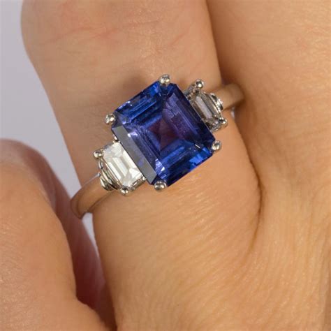 Platinum Tanzanite Ring at 1stDibs | platinum tanzanite rings