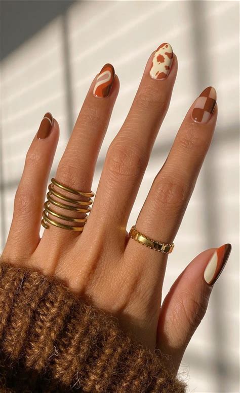 65 Simple Fall nails 2022 for your Autumn mani inspo - Page 20 of 65 ...