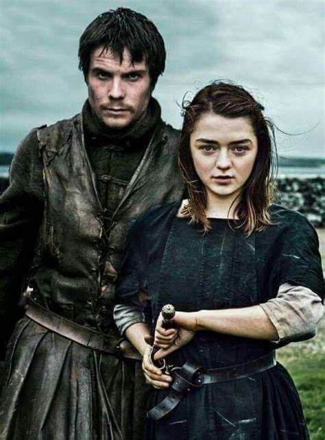 Gendry and Arya The way Stark and Baratheon should've been united ...