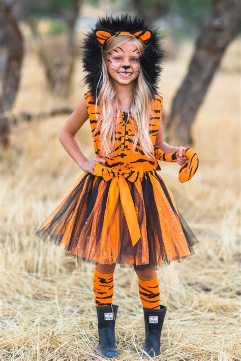 Tiger Tutu Costume 5 Piece Set | Girls tiger costume, Tiger costume ...