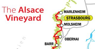 TRAVEL AND LIFESTYLE DIARIES - : Overview and Map of Alsace Wine Route ...