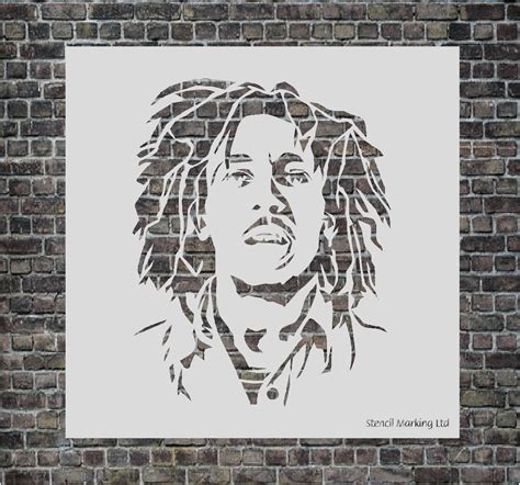 Bob Marley Stencil