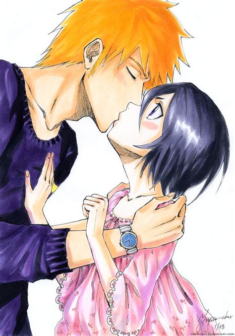 Ichigo x Rukia | Bleach anime, Bleach rukia, Bleach pictures