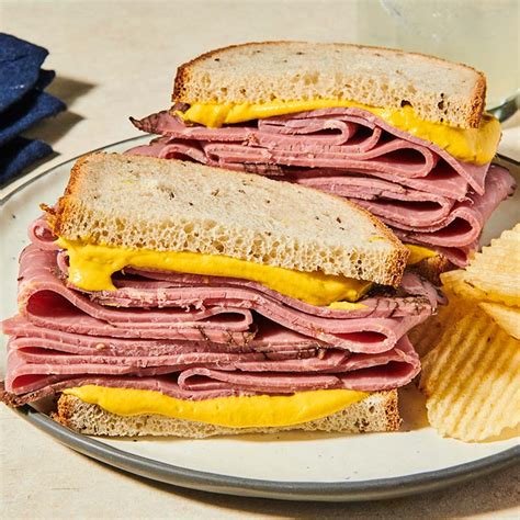 Montreal Smoked Meat Sandwich with Creamy Yellow Mustard | French's