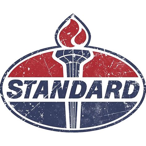 "Standard Oil Company Vintage Logo" Poster by quark | Redbubble