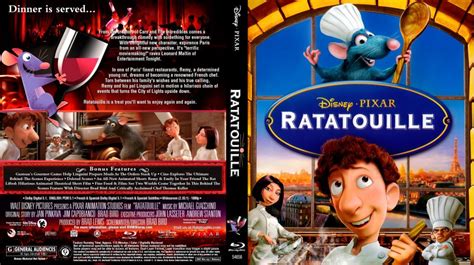 Ratatouille - Movie Blu-Ray Custom Covers - Ratatouille Blu-ray Cover ...