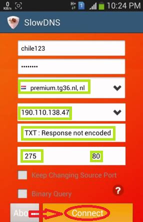 Slow DNS en Claro Chile internet full sin crédito sin root