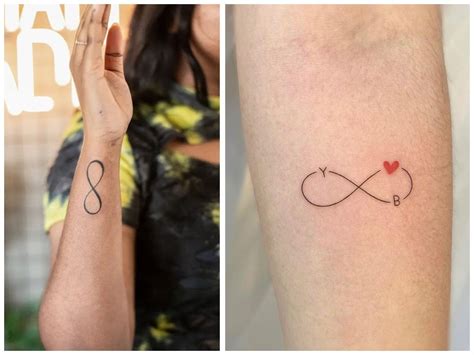 Infinity Heart Ring Tattoo