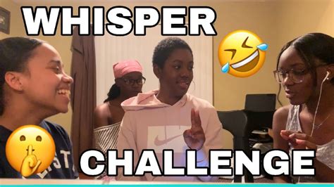 Whisper Challenge - YouTube