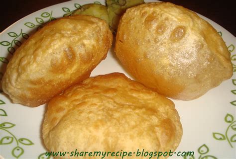 Share My Recipe: Poori