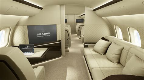 Global Express interior- The Bombardier Global Express is a large cabin ...