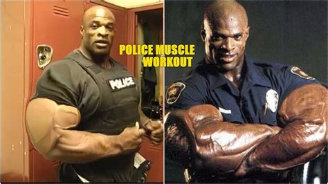 POLICE MUSCLE ! BIGGEST COP EVER RONNIE COLEMAN | Bodybuilding ...