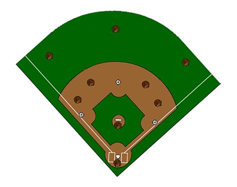 Free Baseball Field Silhouette, Download Free Baseball Field Silhouette ...