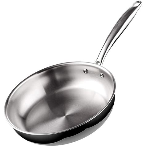 Cook N Home 10 in. Stainless Steel Omelette Pan | Wayfair