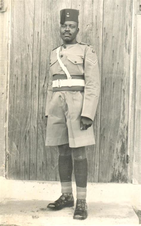 My Father's Photo Album: Colonial Nigeria Military Uniforms: Excerpts