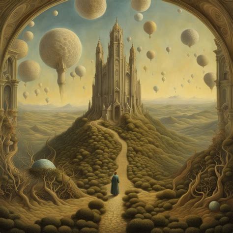 a fantastical surreal landscape salvador dali andrew ferez jaroslaw ...