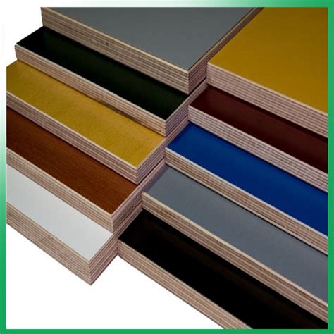 Melamine Coated Plywood 16mm 17mm 18mm Thick Double Sided Melamine ...