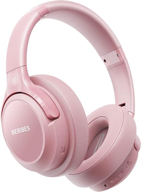 Bluetooth Headphones Over Ear,BERIBES 65H Playtime and 6 EQ Music Modes ...