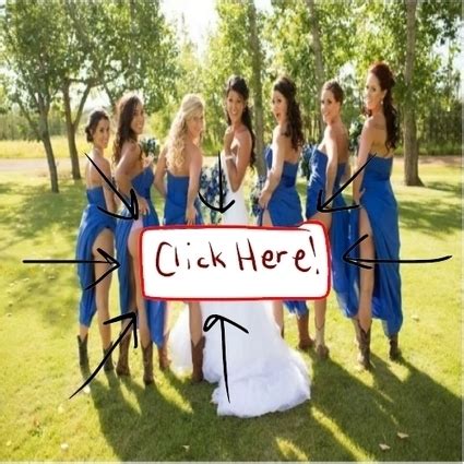 New Trend: Mooning Bridesmaids | Funny Gallerie...