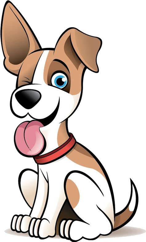 Download Cartoon Dog Smiling - Dog Cartoon Clip Art - Full Size PNG ...